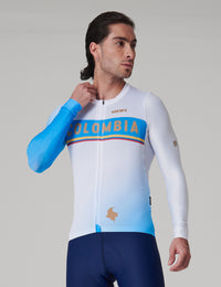 Jersey Manga Larga Hombre - Colombia Tricolor