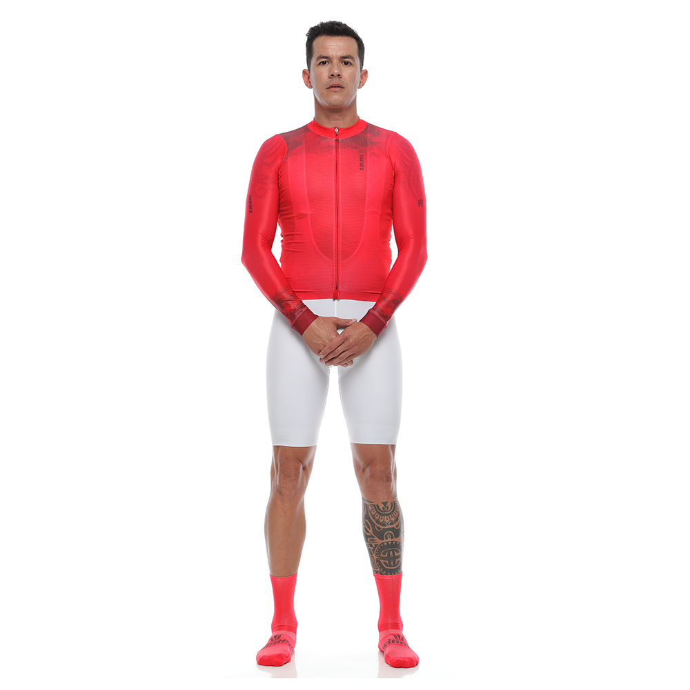 JERSEY DELUXE RACE ML HOMBRE / SKYRED Winner Cycling