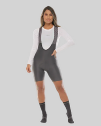 Pantaloneta Hibrid Mujer - Gris