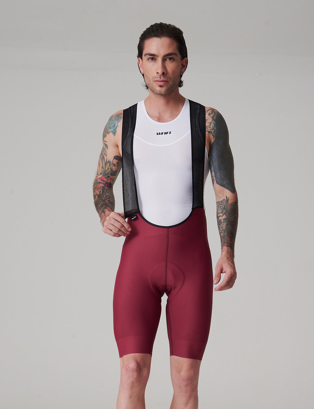 Pantaloneta Sin Costuras Deluxe Hombre - Vino
