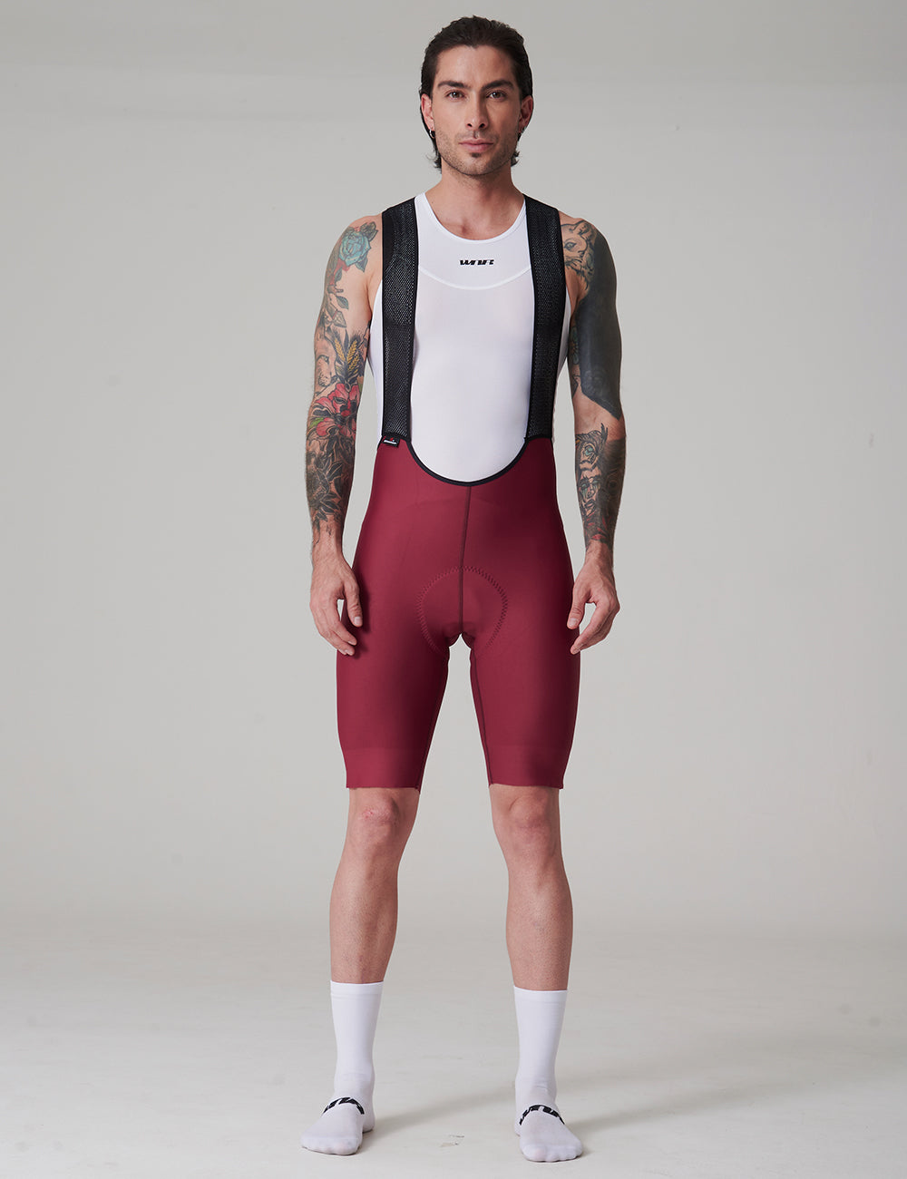 PANTALONETA SIN COSTURAS DELUXE HOMBRE - VINO TINTO