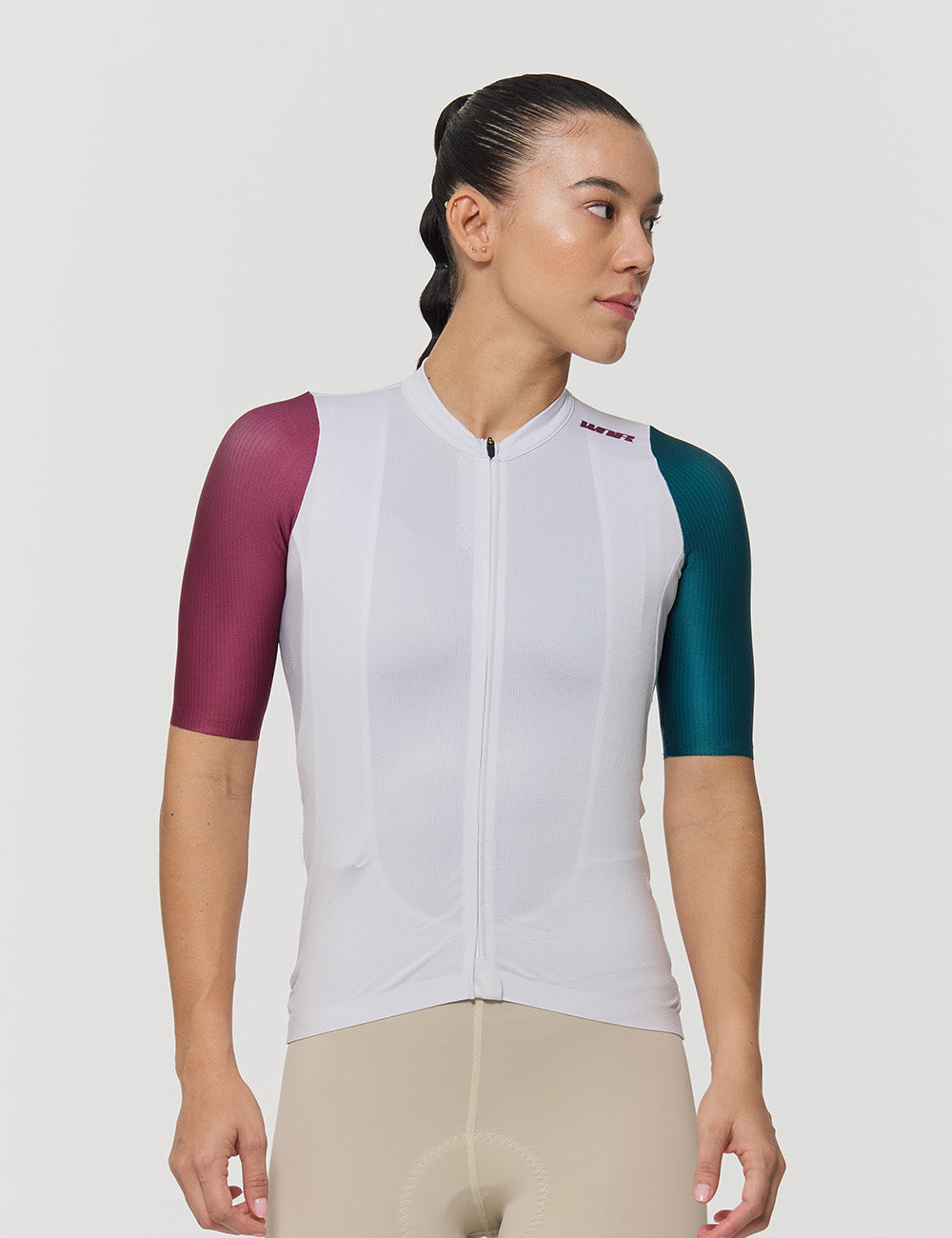 JERSEY MANGA CORTA MUJER - IVORY