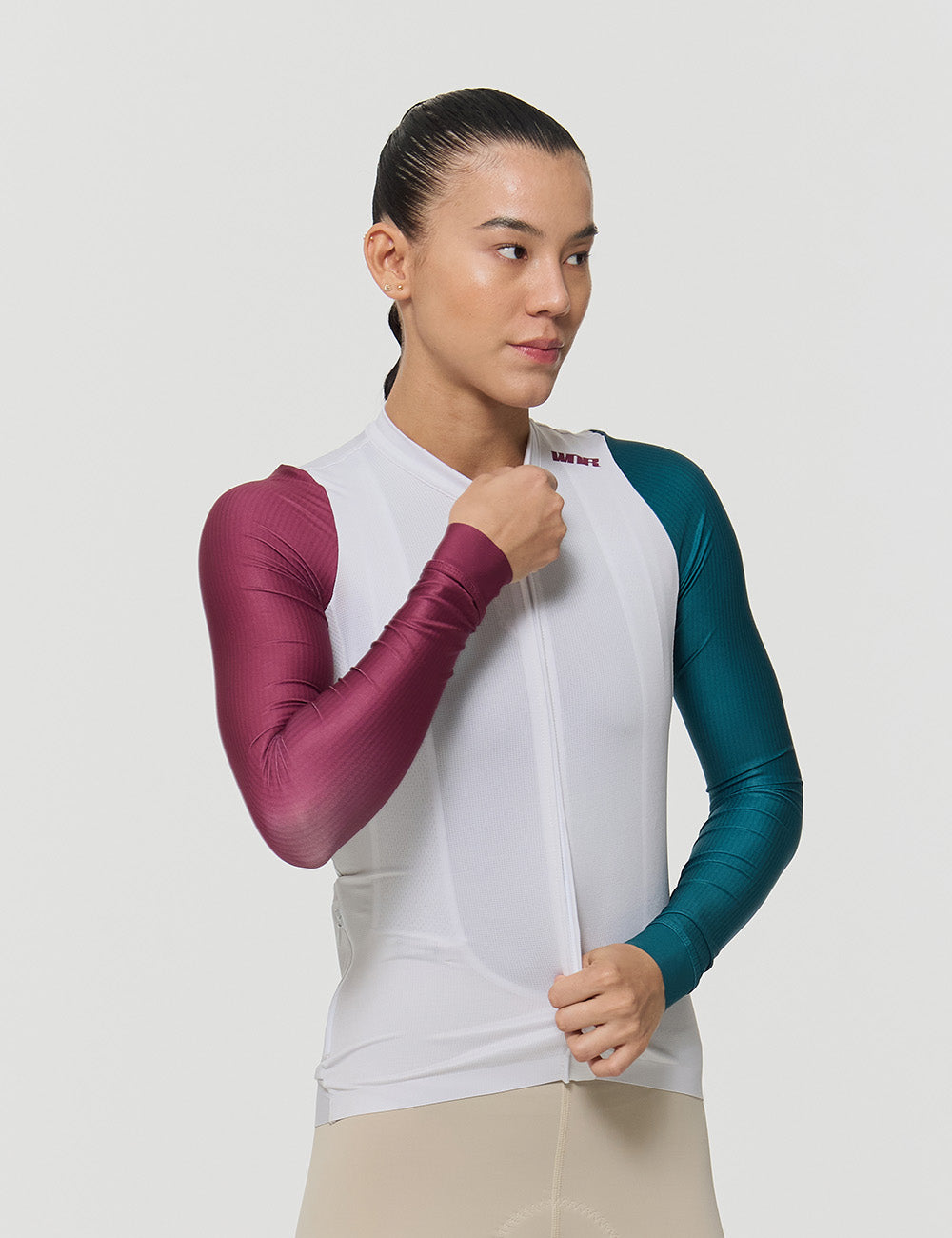 Jersey Manga Larga Mujer - Ivory