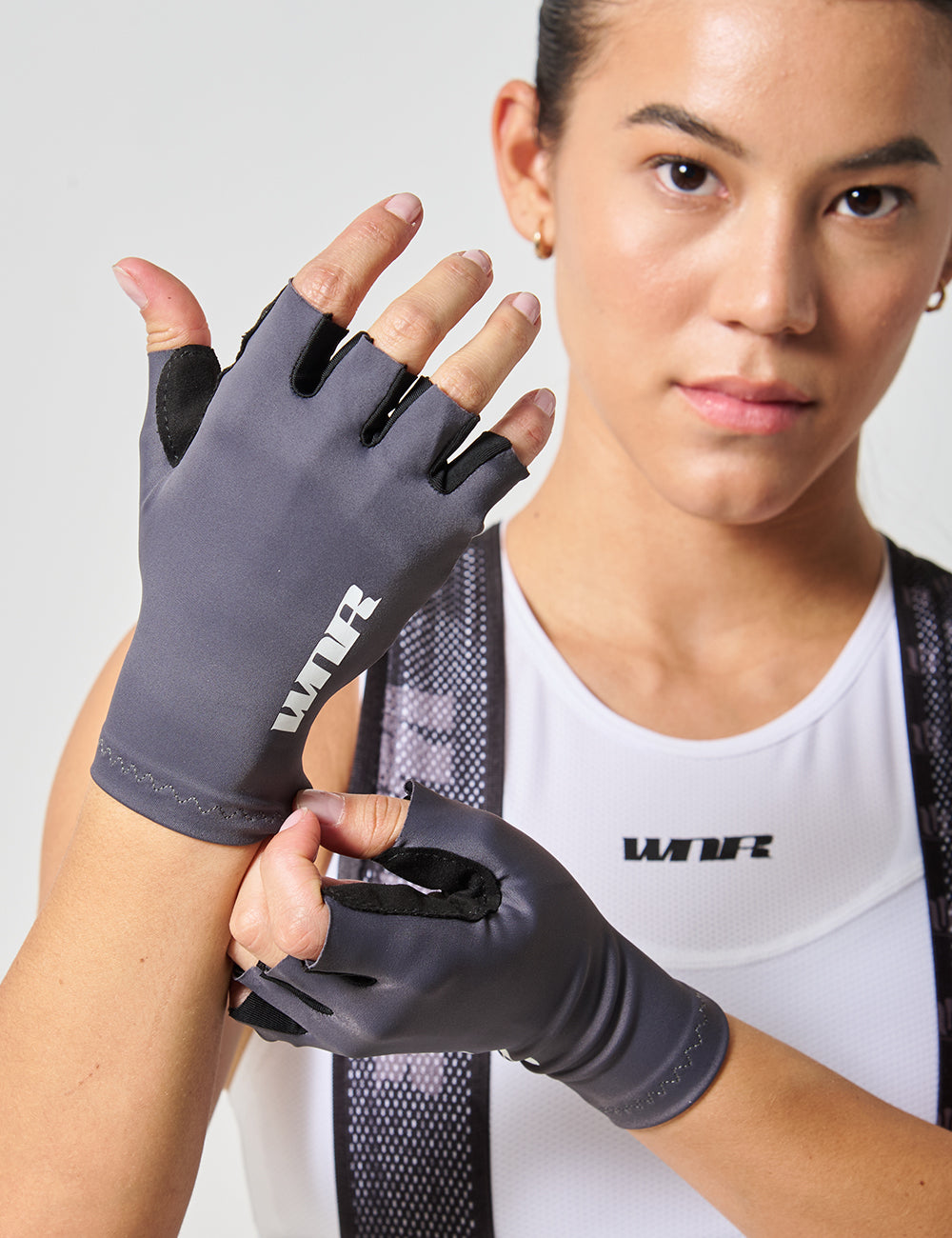 GUANTES DE CICLISMO UNISEX - GRIS