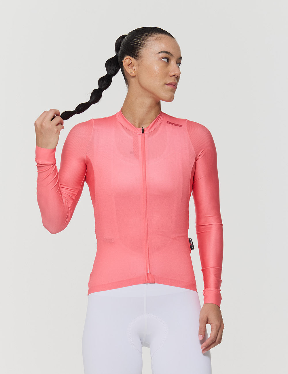 Jersey Manga Larga Mujer - Peach