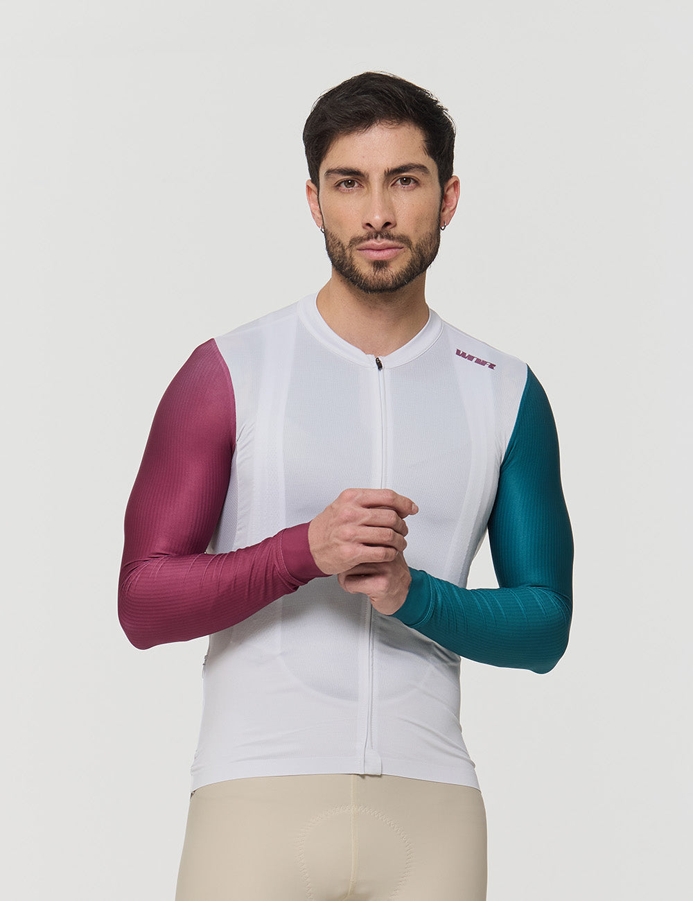Jersey Manga Larga Hombre - Ivory