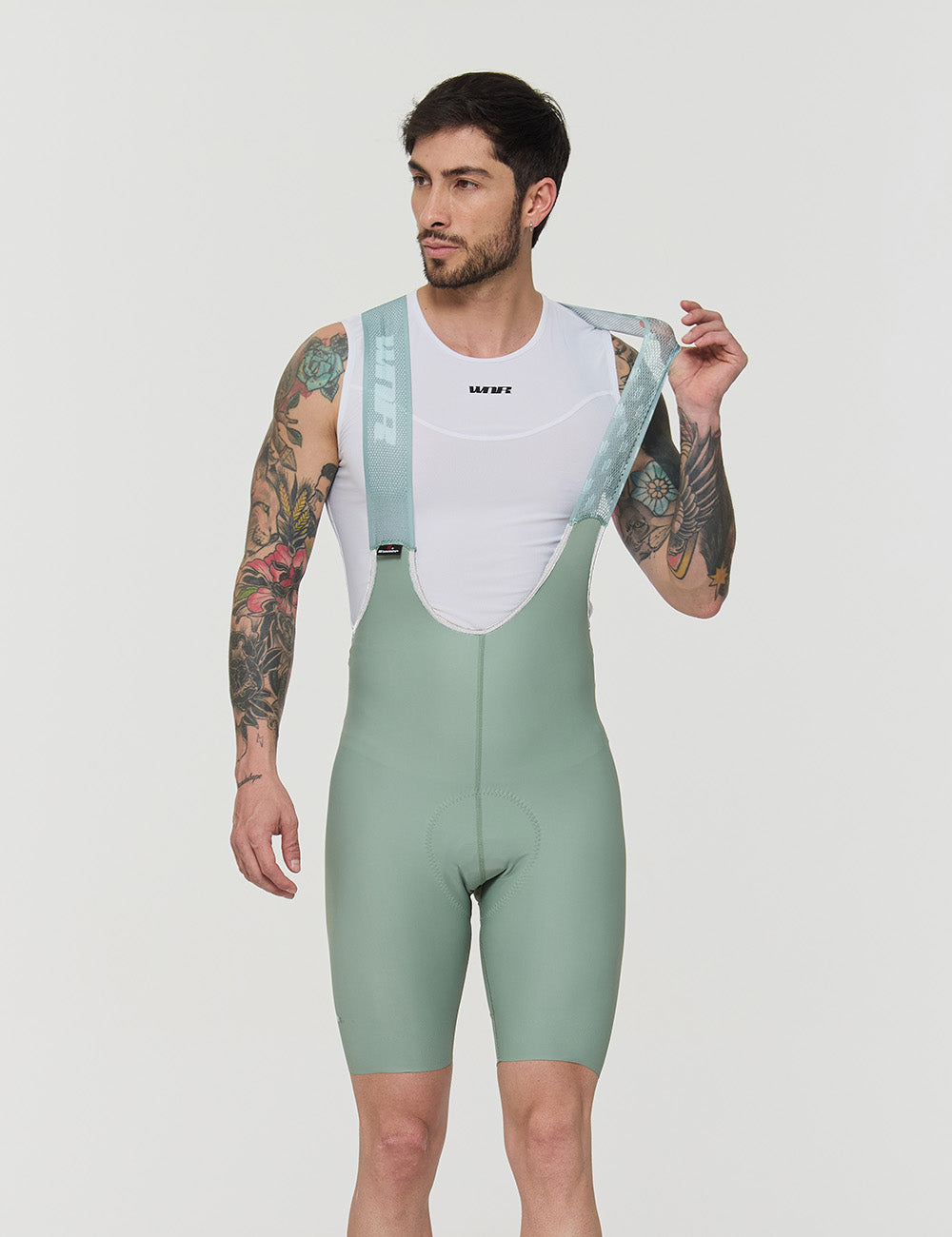 Pantaloneta Hibrid Hombre - Sage
