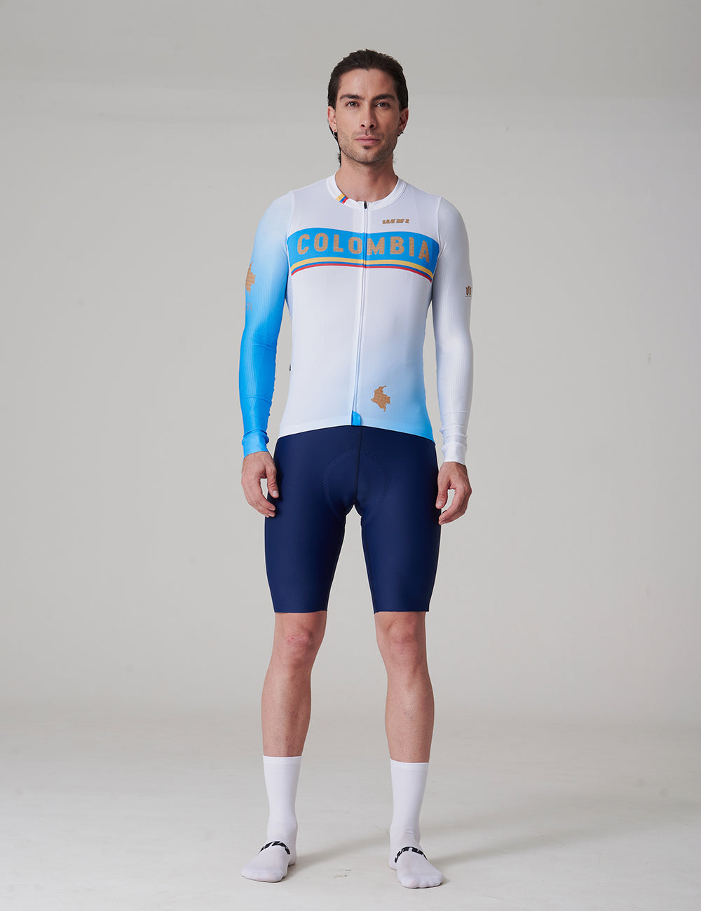 Jersey Manga Larga Hombre - Colombia Tricolor