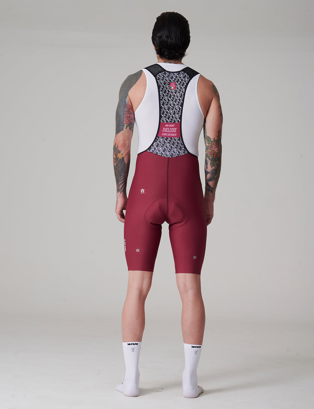 Pantaloneta Sin Costuras Deluxe Hombre - Vino