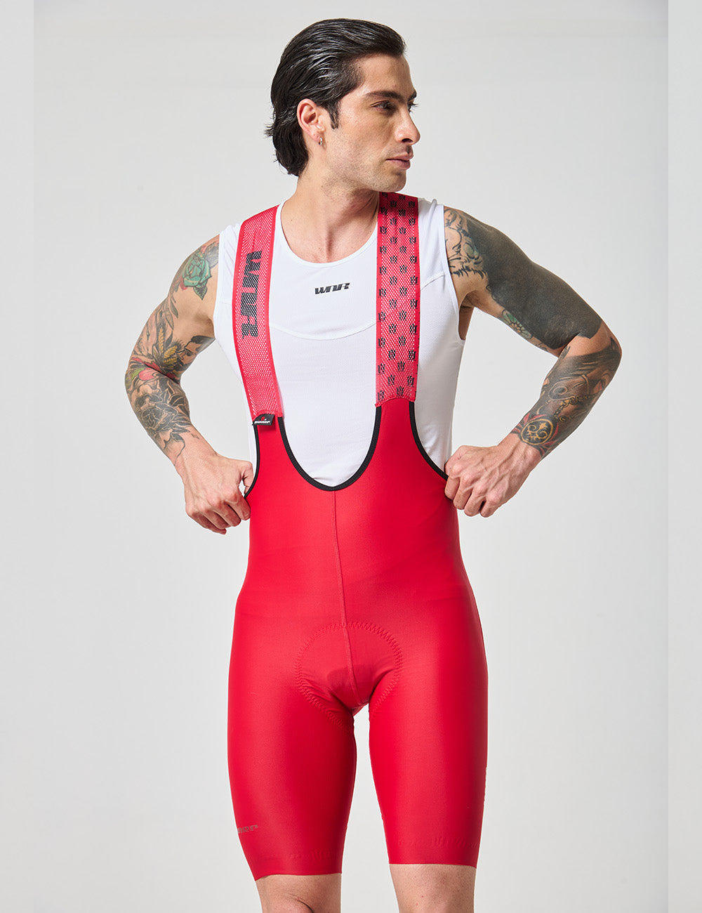 Pantaloneta Hibrid Hombre - Rojo