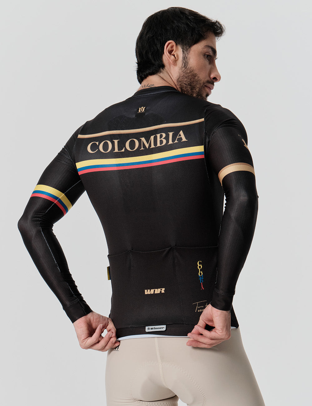 Jersey Manga Larga Hombre - Tierra Dorada