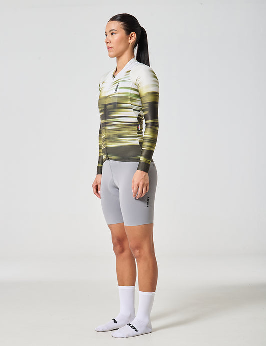 JERSEY MANGA LARGA MUJER - FOREST