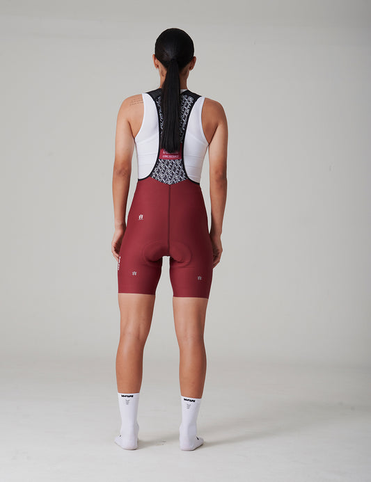 Pantaloneta Sin Costuras Deluxe Mujer - Vino