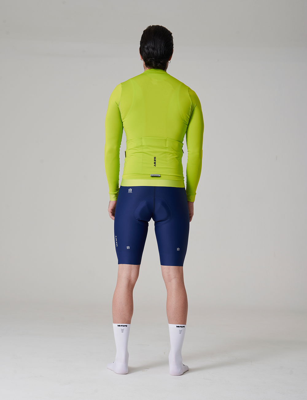 JERSEY LIME GREEN MANGA LARGA HOMBRE - SOLID