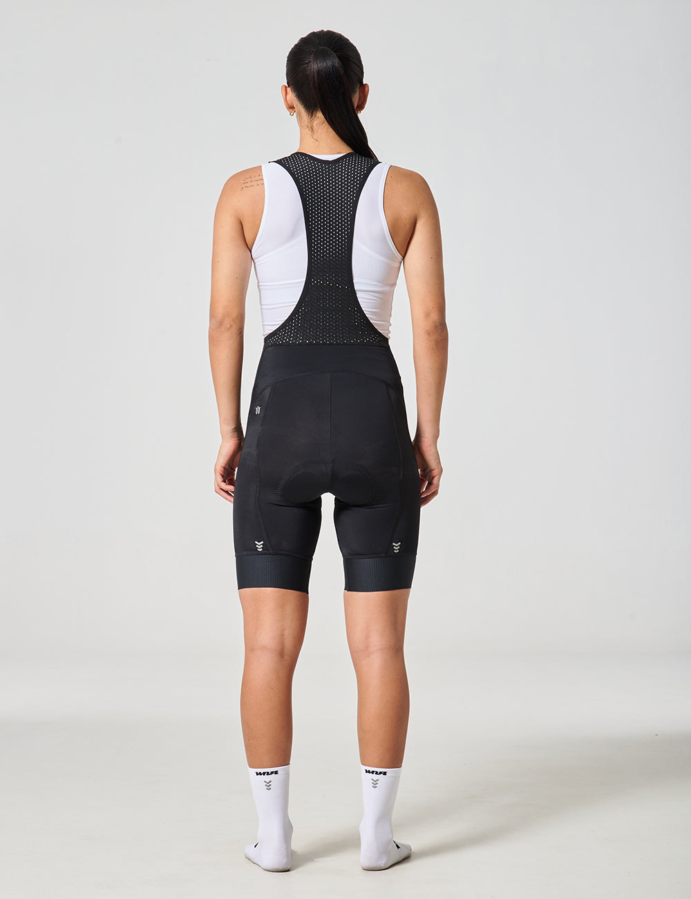 Pantaloneta Clásica con Tirantas Mujer - Negro