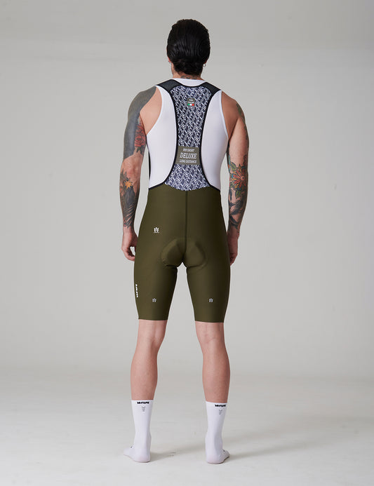 Pantaloneta Sin Costuras Deluxe Hombre - Verde Militar