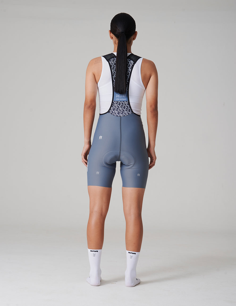 Pantaloneta Sin Costuras Deluxe Mujer - Gris