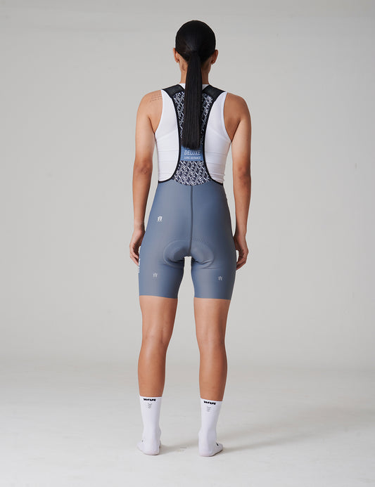 Pantaloneta Sin Costuras Deluxe Mujer - Gris