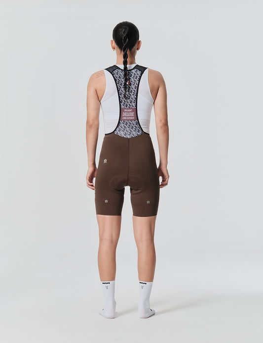 Pantaloneta Sin Costuras Deluxe Mujer - Chocolate