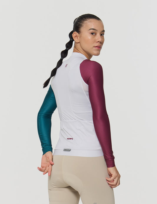 Jersey Manga Larga Mujer - Ivory