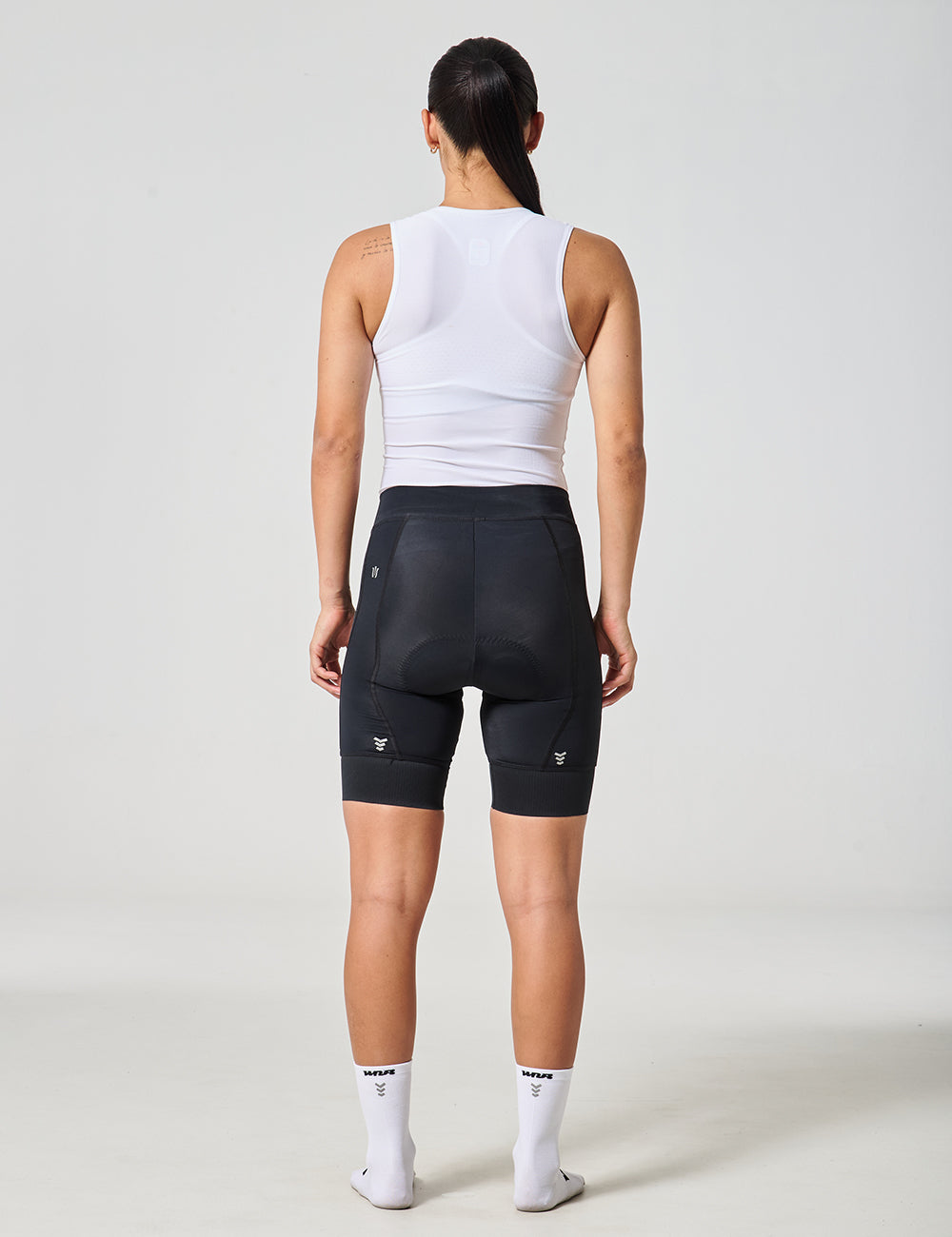 PANTALONETA CLÁSICA SIN TIRANTAS MUJER - NEGRO