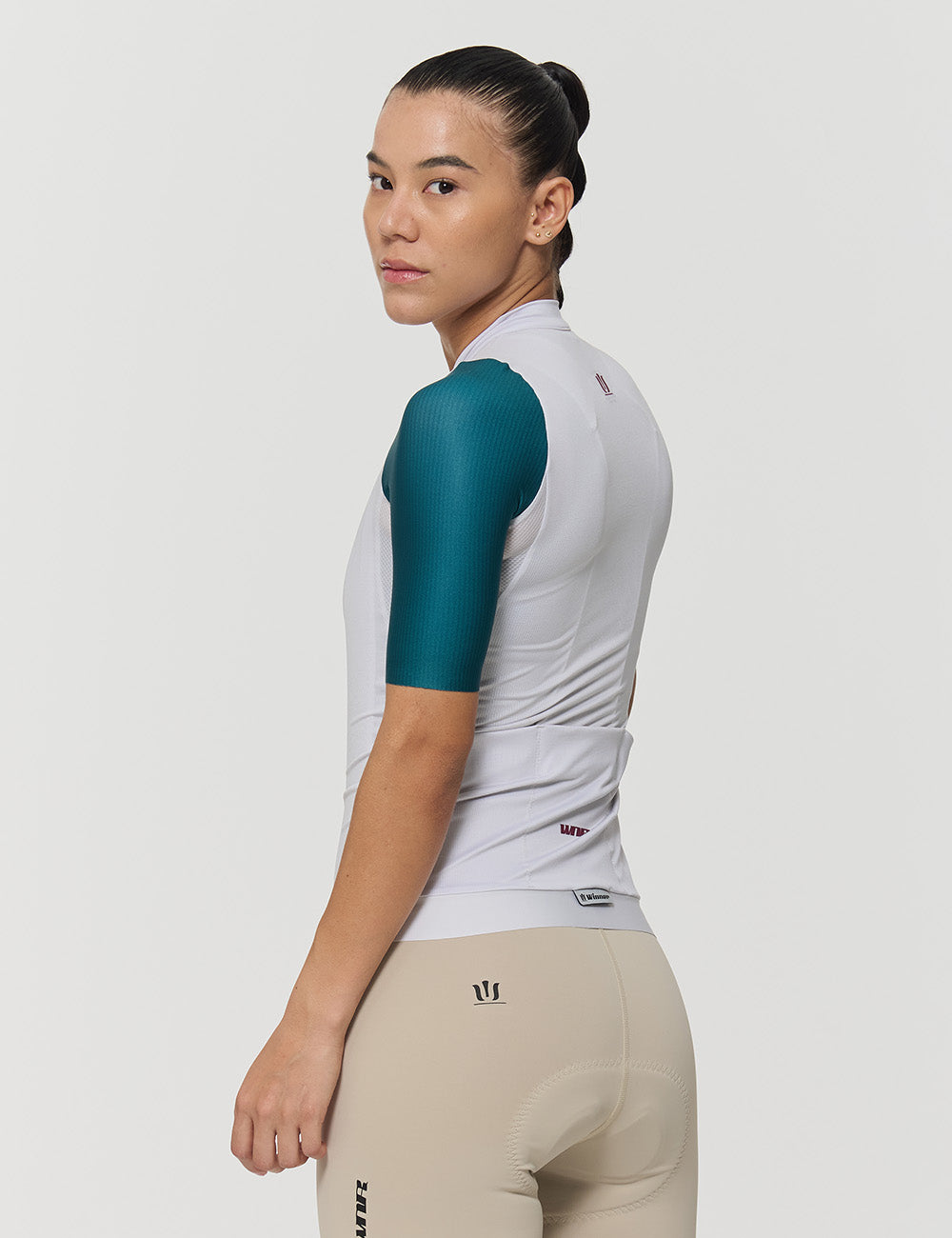 JERSEY MANGA CORTA MUJER - IVORY