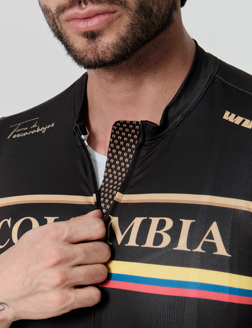 Jersey Manga Corta Hombre - Tierra Dorada