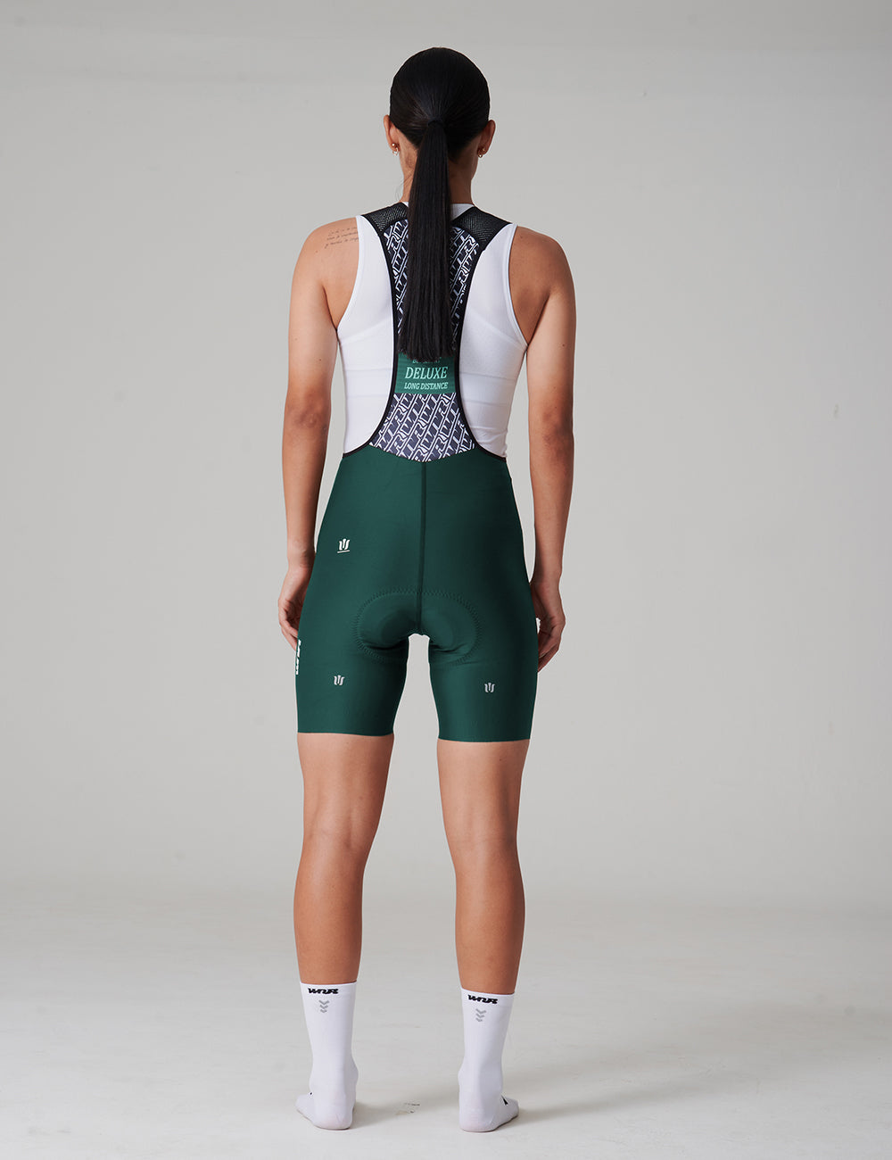 Pantaloneta Sin Costuras Deluxe Mujer - Esmeralda