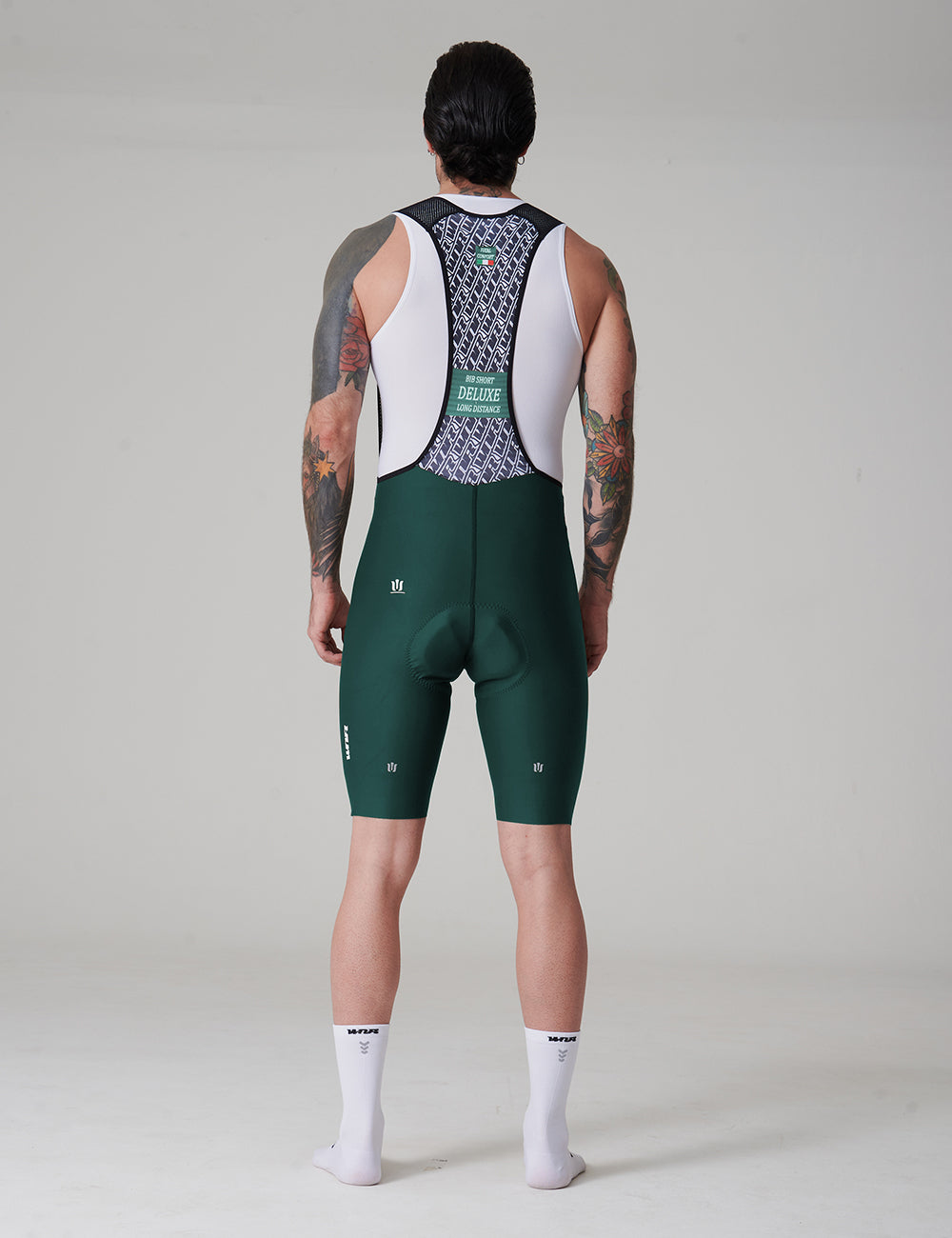 Pantaloneta Sin Costuras Deluxe Hombre - Esmeralda