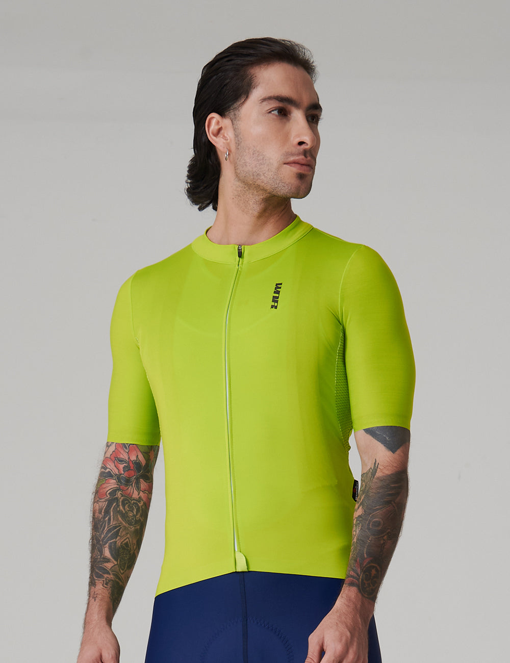 JERSEY LIME GREEN MANGA CORTA HOMBRE - SOLID