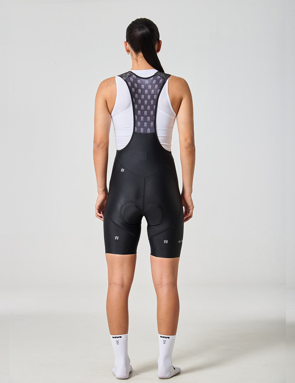 Pantaloneta Hibrid Mujer - Negro