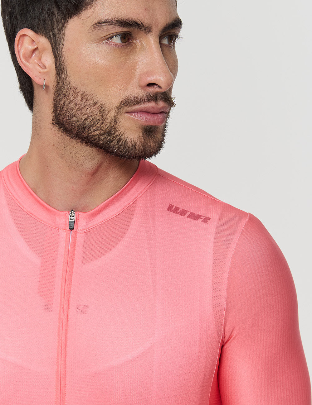 Jersey Manga Larga Hombre - Peach