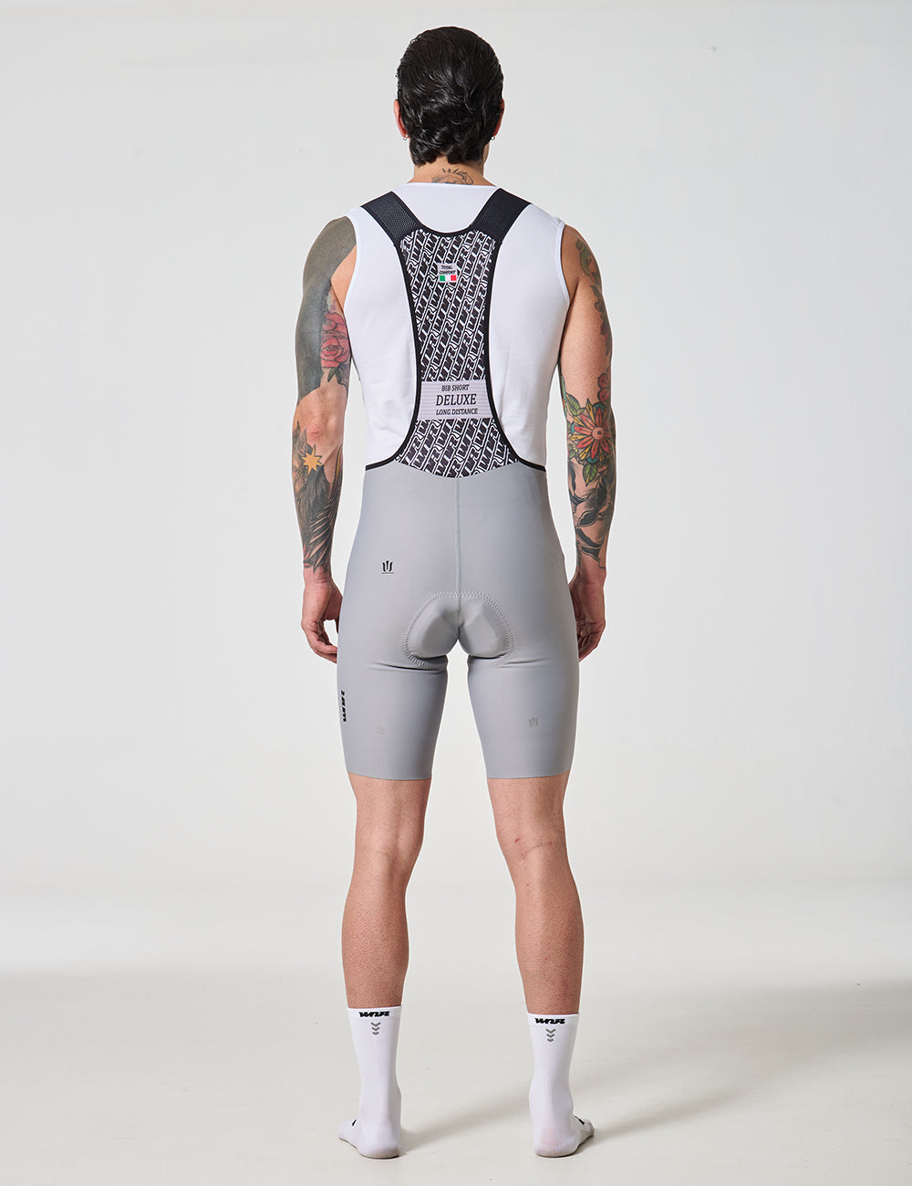 Pantaloneta Sin Costuras Deluxe Hombre - Titanium