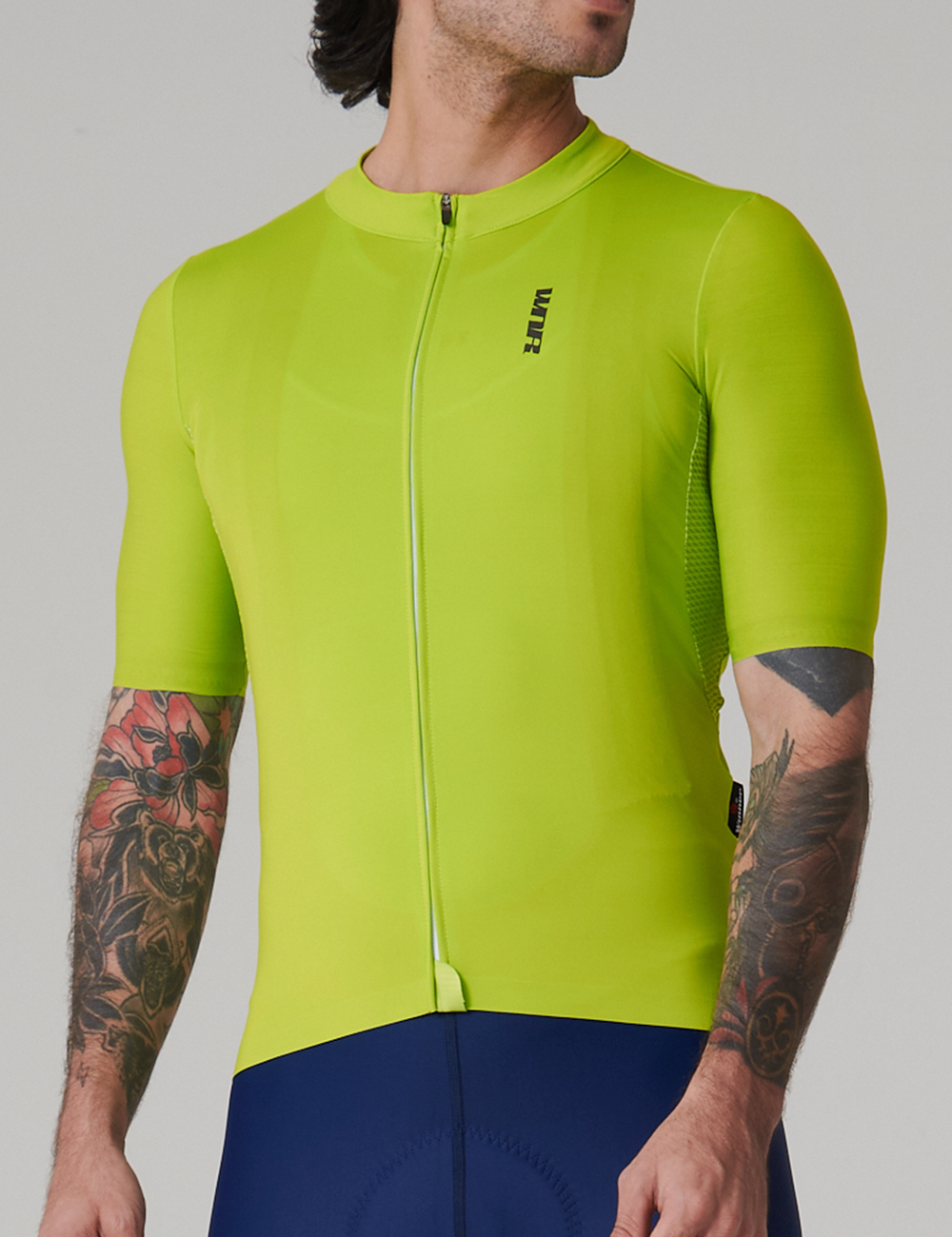 JERSEY LIME GREEN MANGA CORTA HOMBRE - SOLID