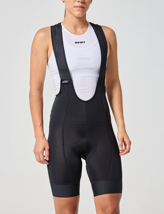 Pantaloneta Clásica con Tirantas Mujer - Negro