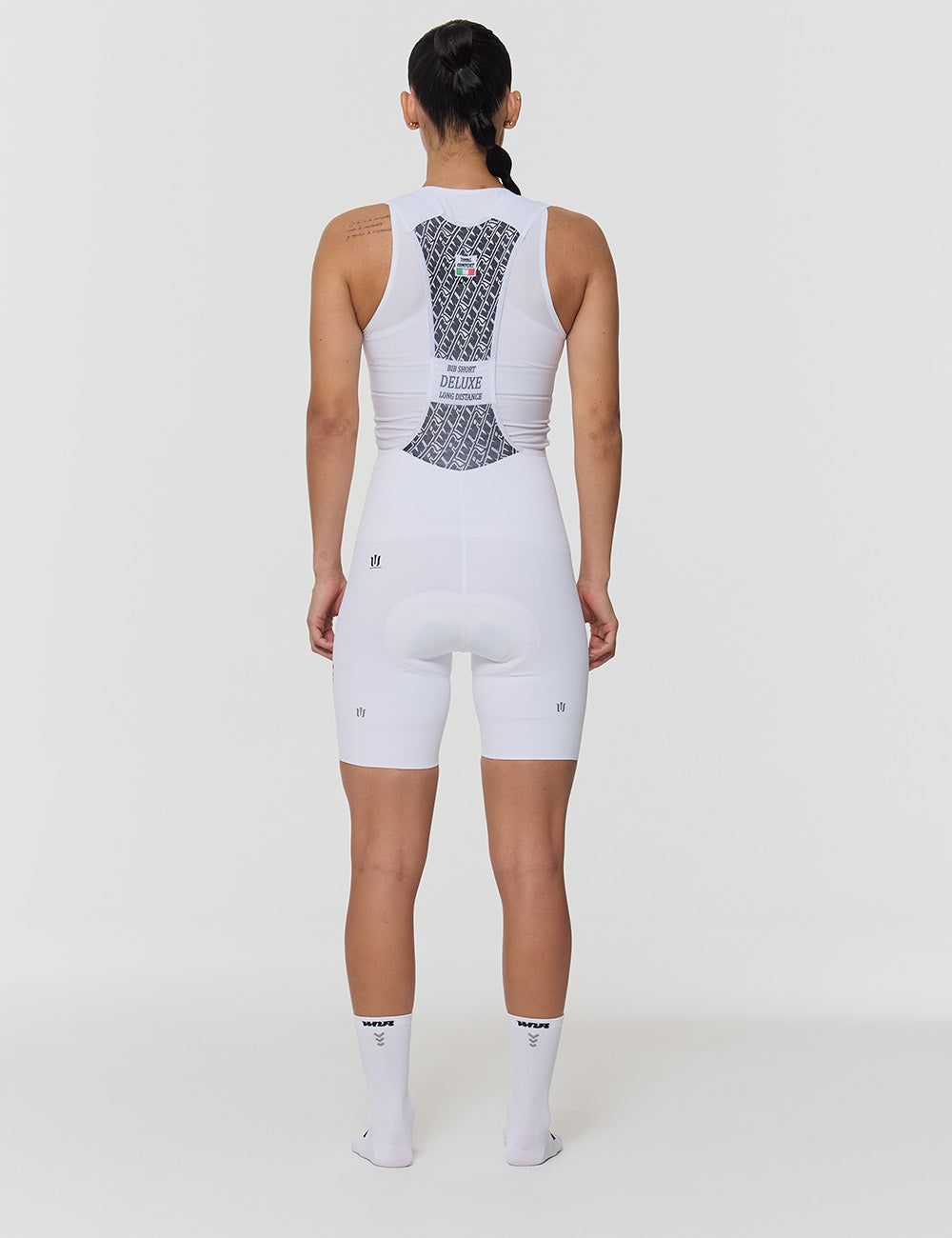 Pantaloneta Sin Costuras Deluxe Mujer - Snow