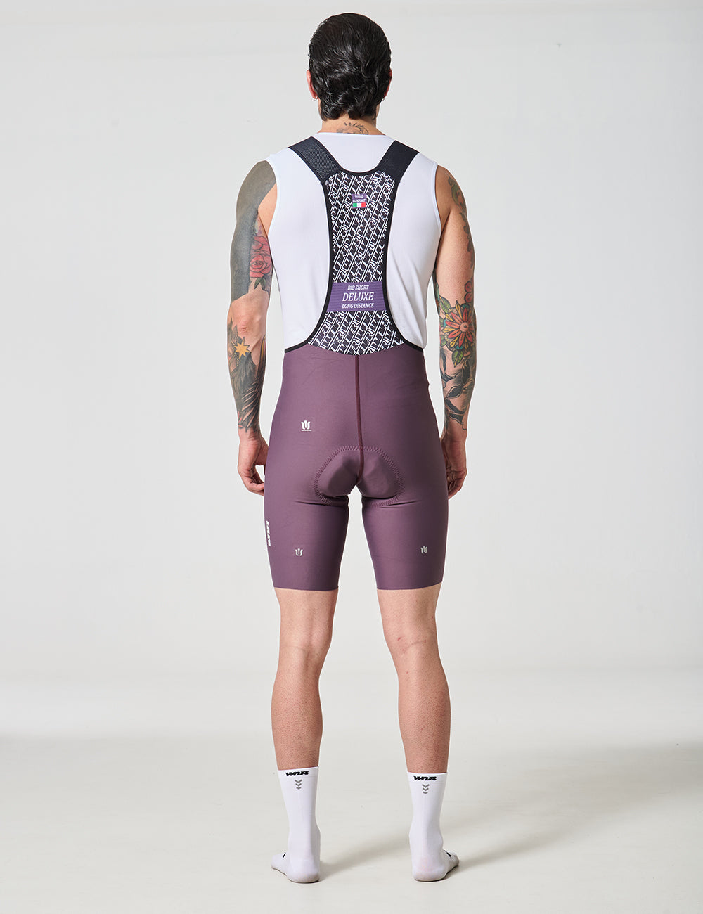 Pantaloneta Sin Costuras Deluxe Hombre - Grape