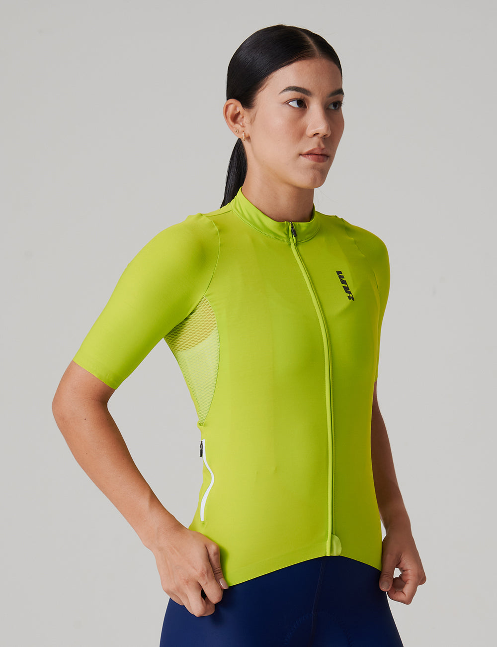 JERSEY LIME GREEN MANGA CORTA DAMA - SOLID