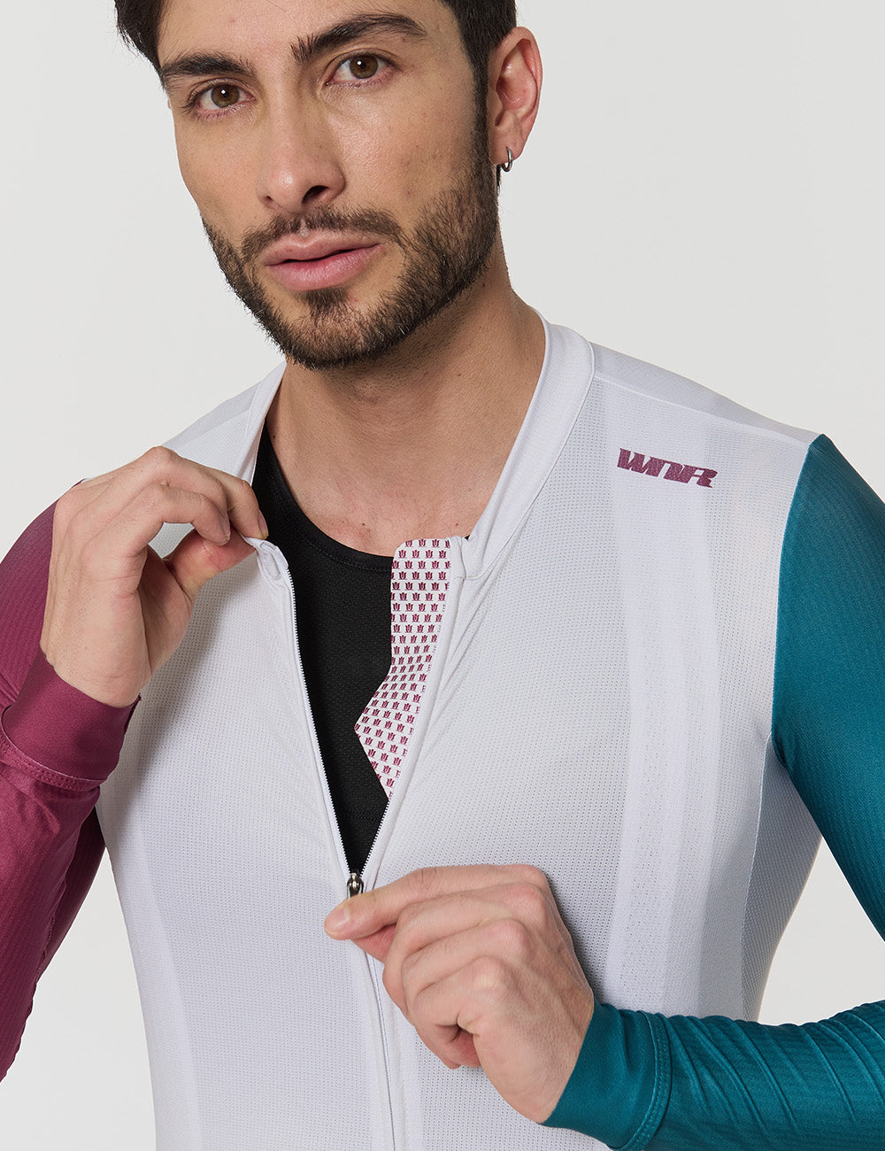 Jersey Manga Larga Hombre - Ivory