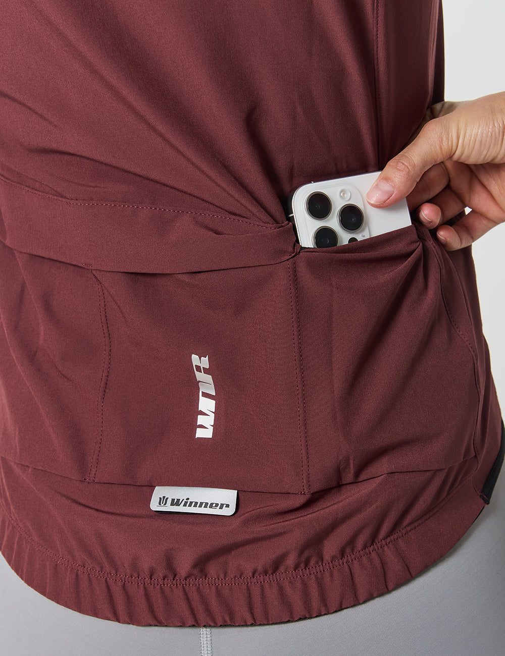 CHAQUETA REPEL 2.0 MUJER - VINO