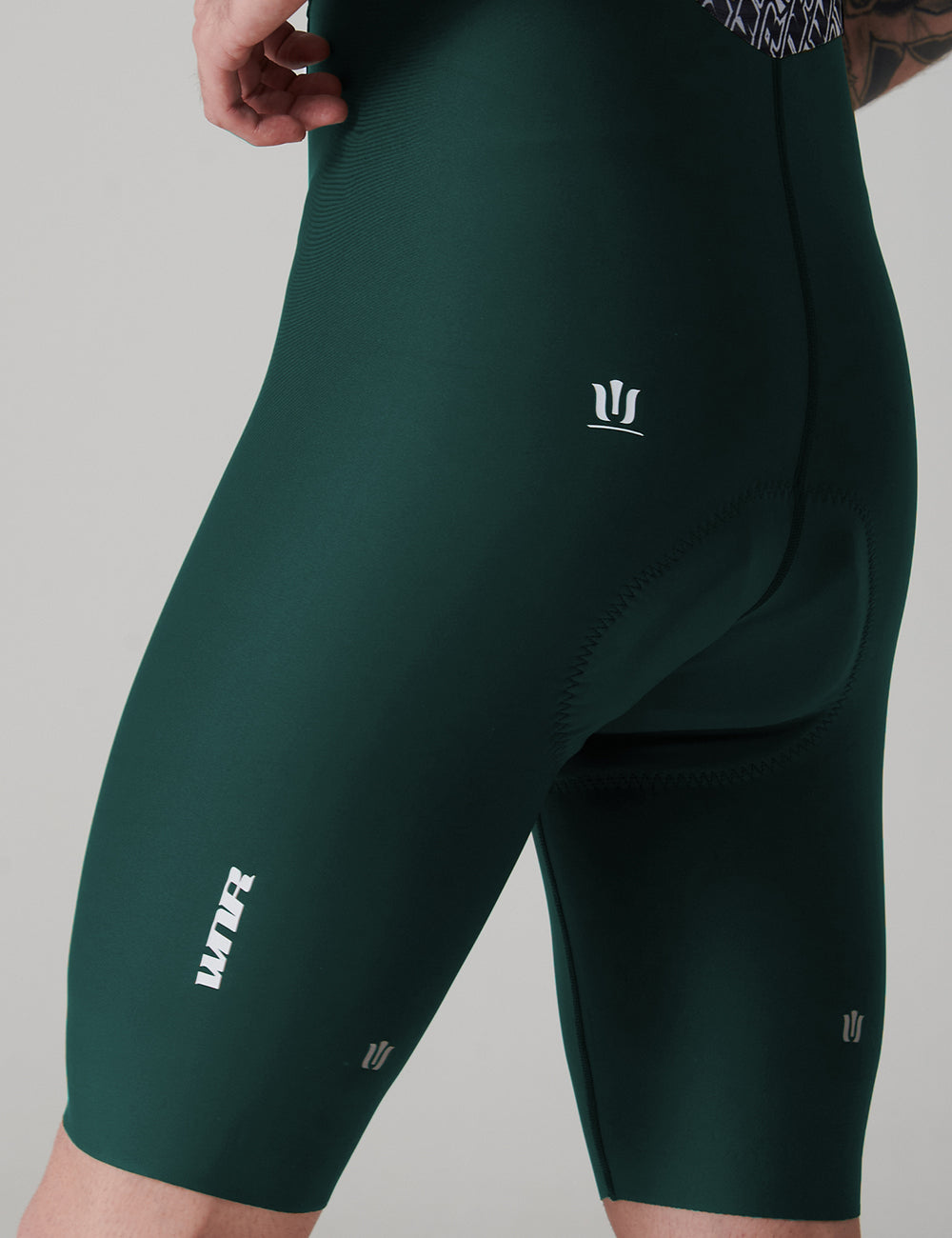 Pantaloneta Sin Costuras Deluxe Hombre - Esmeralda