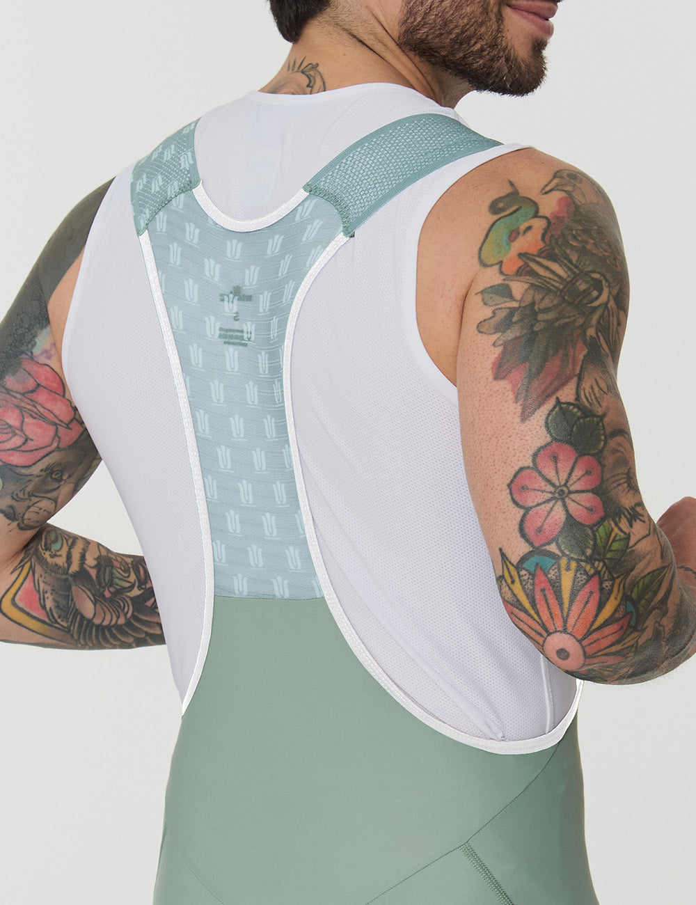 Pantaloneta Hibrid Hombre - Sage