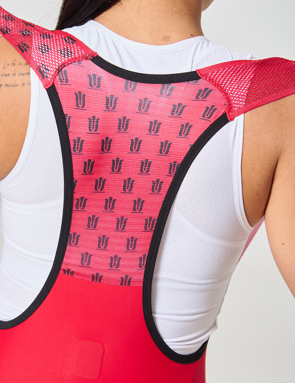 Pantaloneta Hibrid Mujer - Rojo