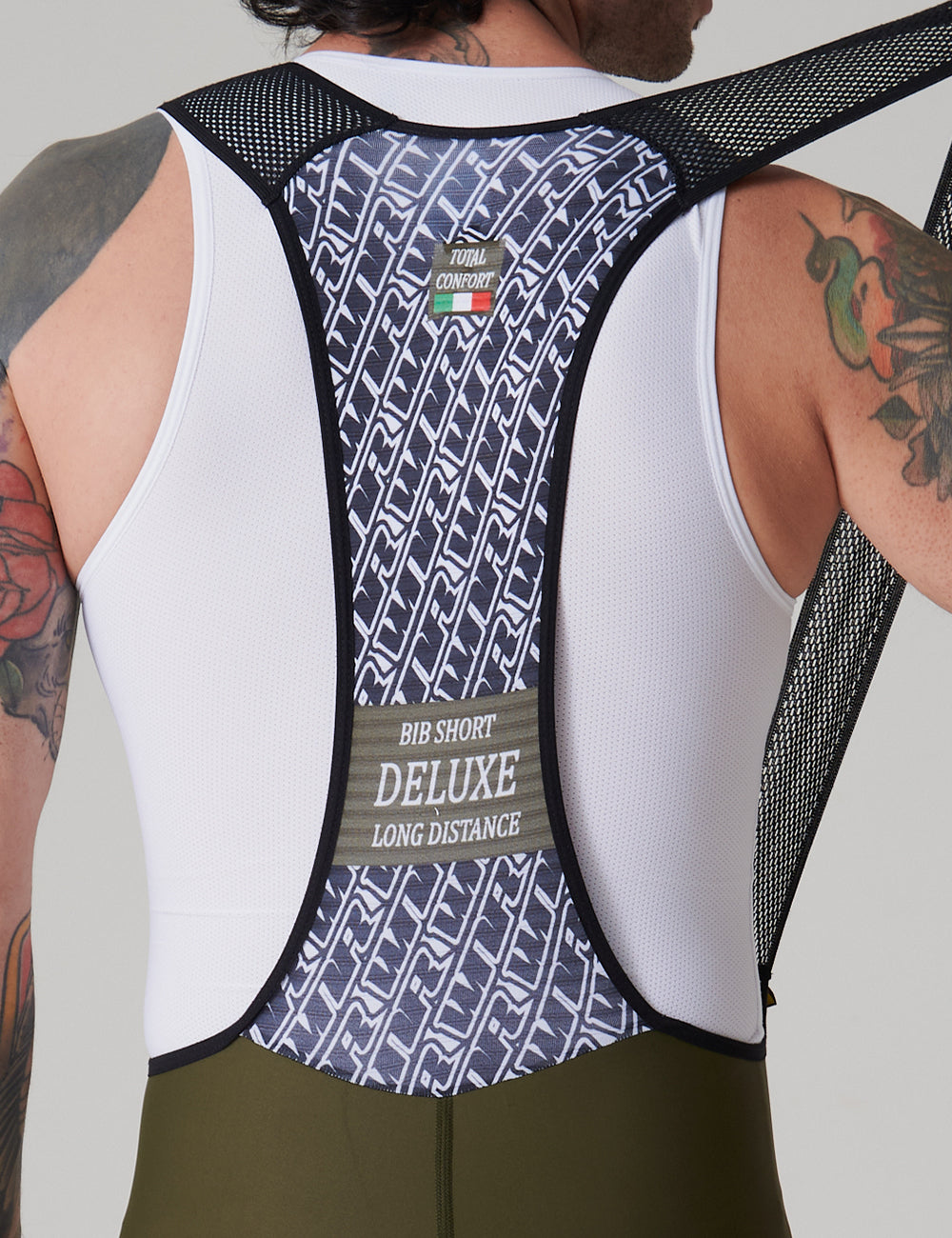 Pantaloneta Sin Costuras Deluxe Hombre - Verde Militar