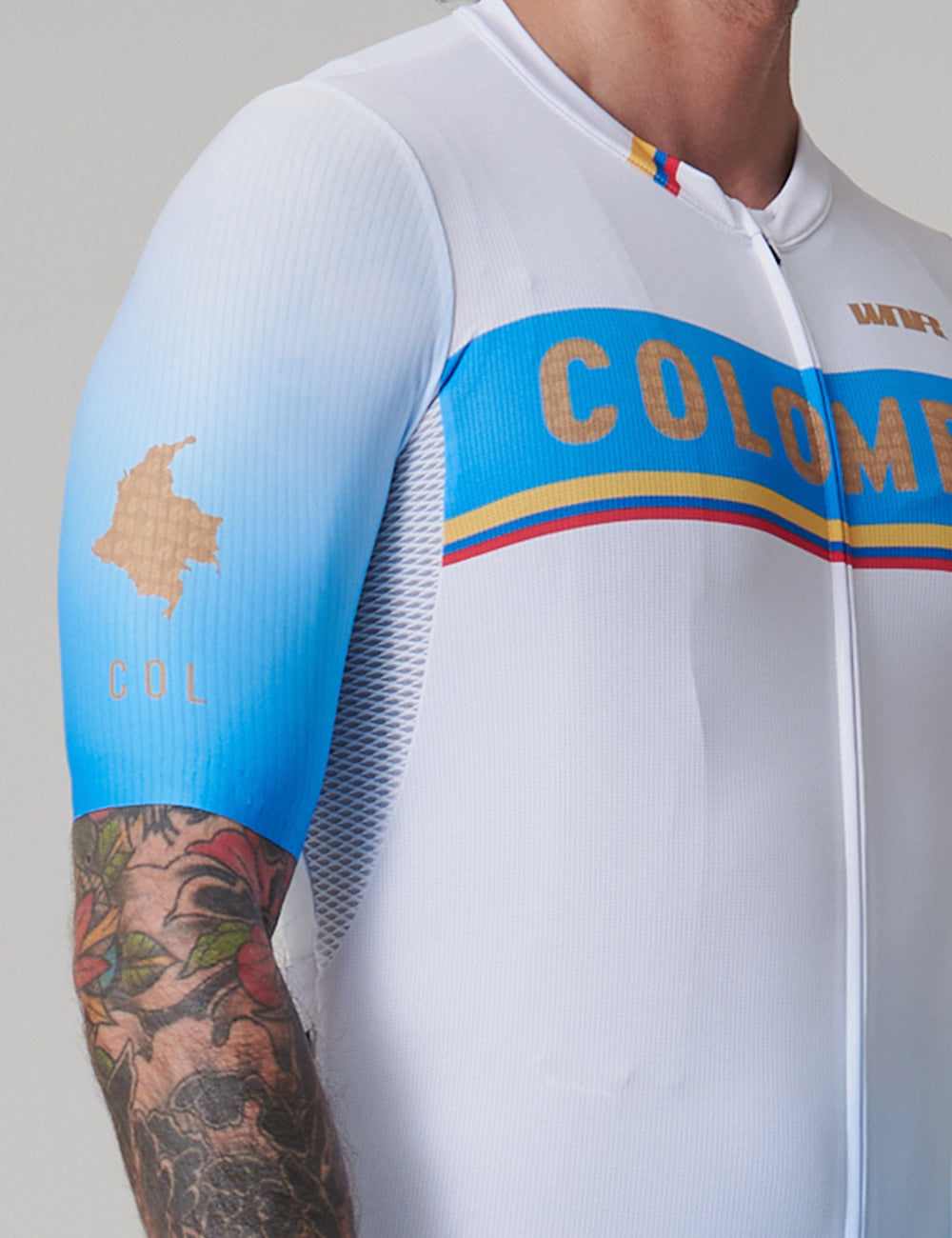 JERSEY COLOMBIA TRICOLOR MANGA CORTA HOMBRE - SOLID