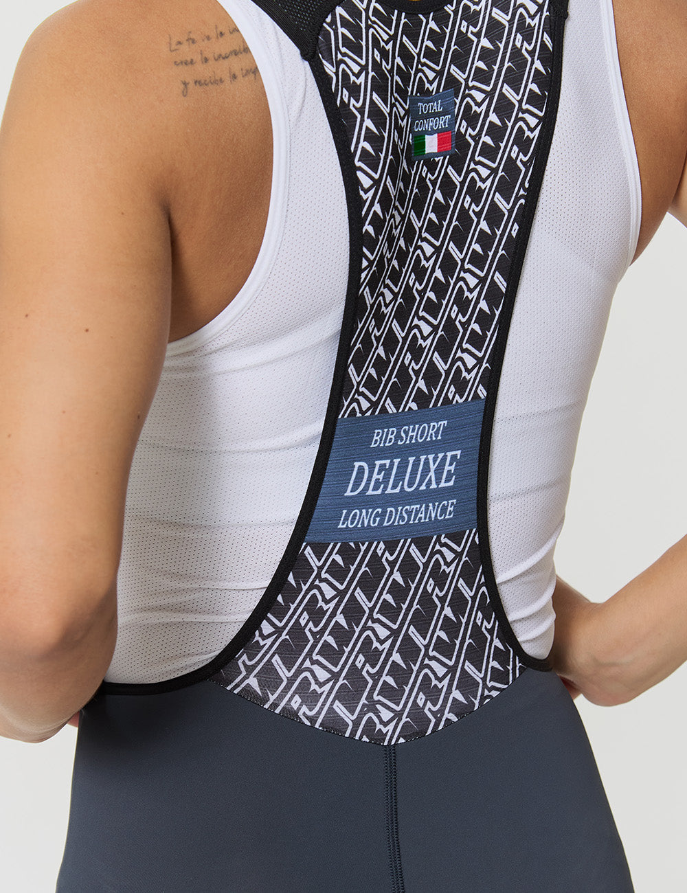 Pantaloneta Sin Costuras Deluxe Mujer - Grafito