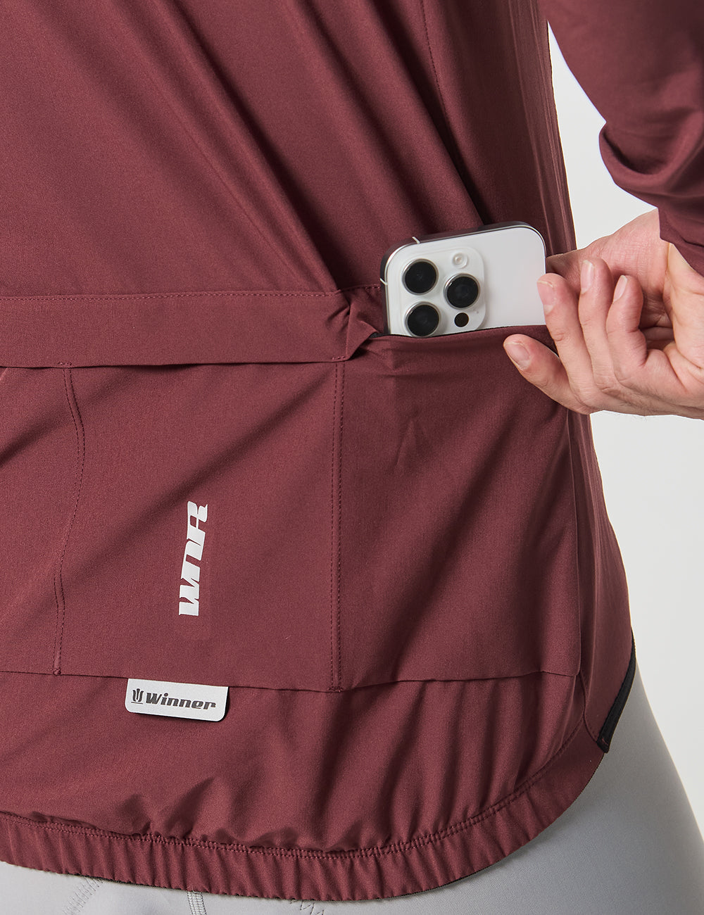 CHAQUETA REPEL 2.0 HOMBRE - VINO