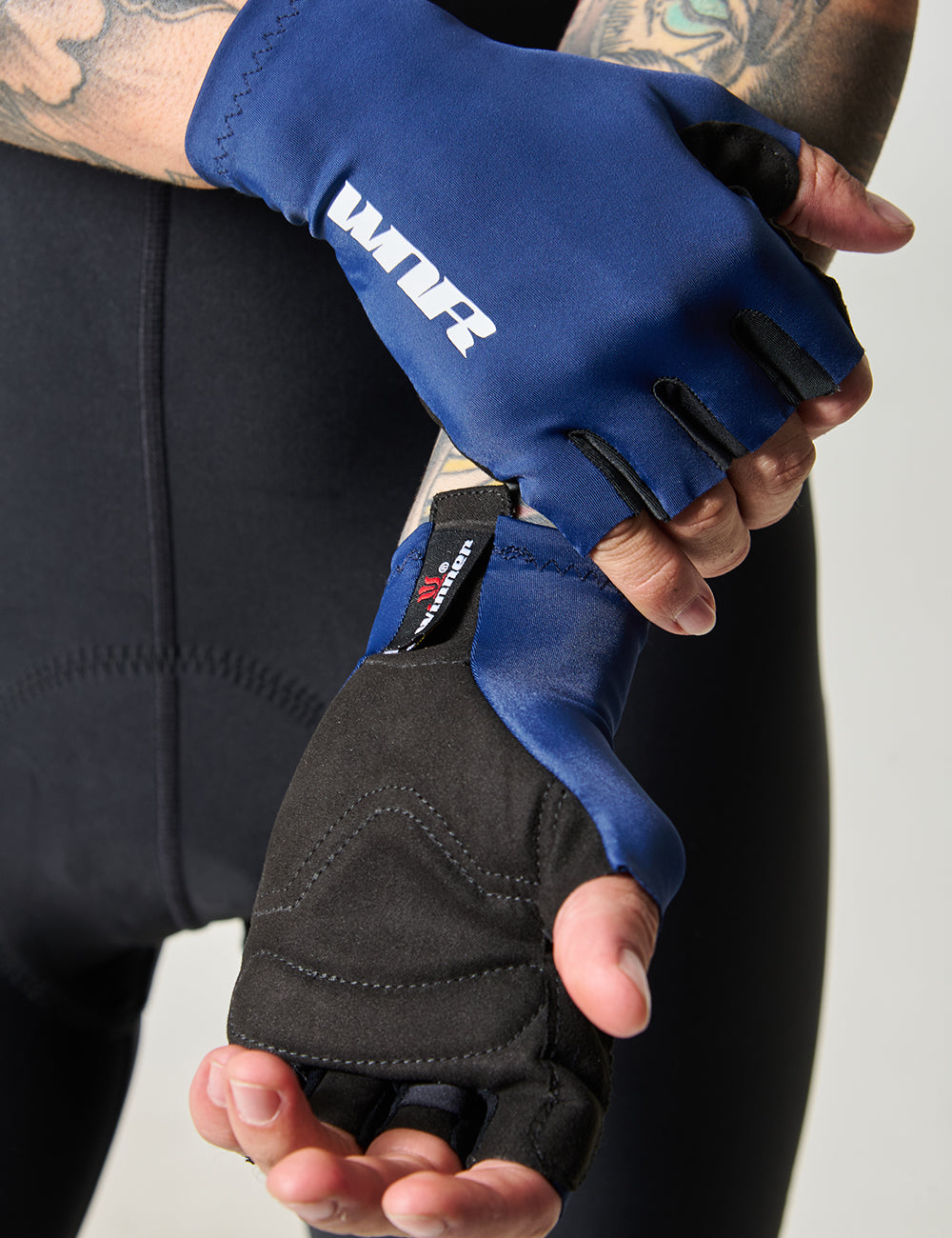 GUANTES DE CICLISMO UNISEX - AZUL