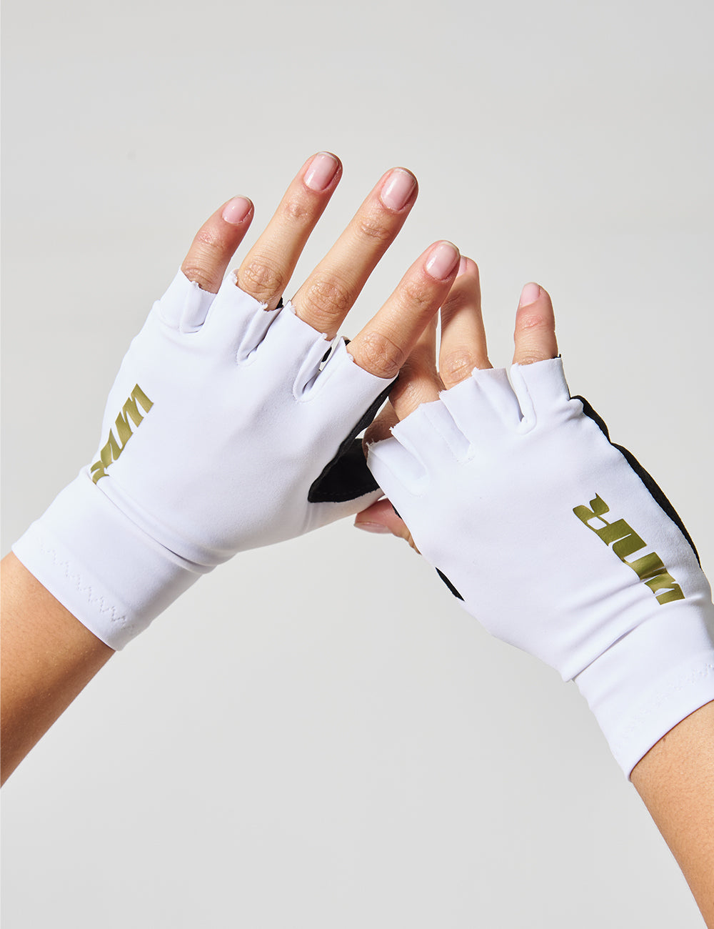 Guantes de Ciclismo Unisex - Blanco
