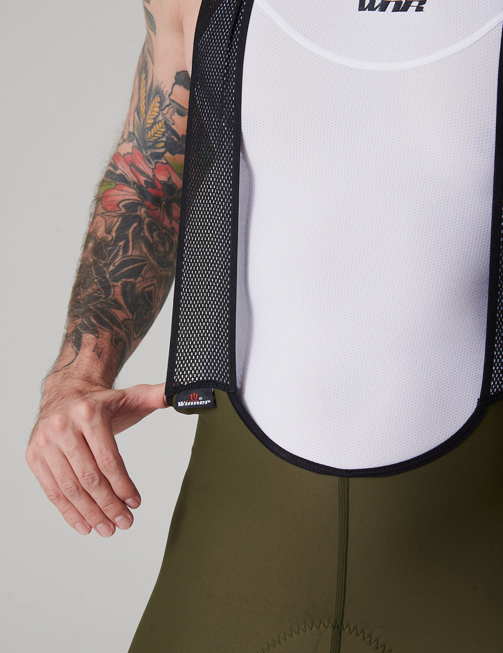 Pantaloneta Sin Costuras Deluxe Hombre - Verde Militar